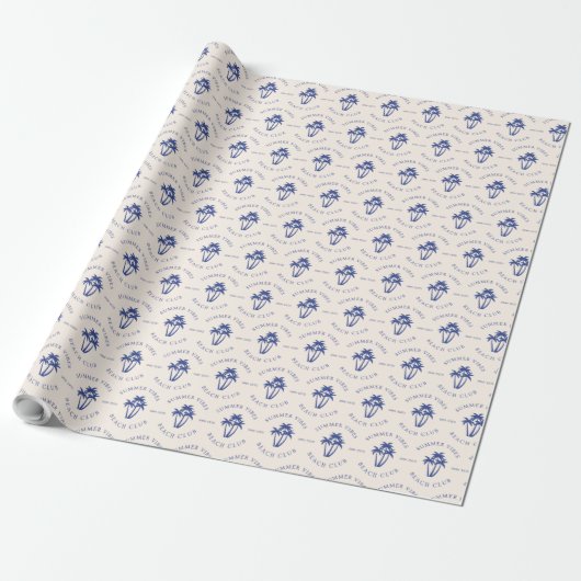 Zomerstemming Cadeaupapier (Uitgerold)