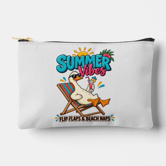 Zomerstemming Eend – Flip FlopsFlesopener Etui (Voorkant)