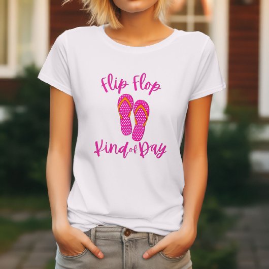 Zomerstemming Flip Flop Soort Dag 🩴 T-shirt