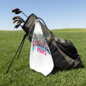 Zomerstemming Golfhanddoek (Groen)