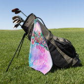 Zomerstemming Golfhanddoek (Groen)