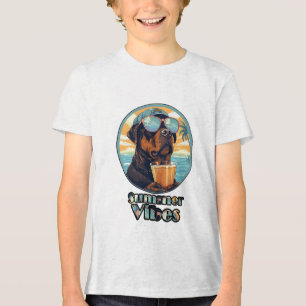 Zomerstemming Hond – Cool Beach Mood T-shirt (Bewe