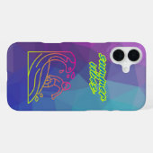 Zomerstemming jongen die surft iPhone hoesje (Achterkant horizontaal)