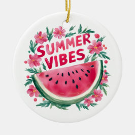Zomerstemming Keramisch Ornament