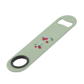 Zomerstemming Kersen Speed Flessenopener (Achterkant Gekanteld)