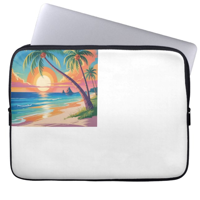 Zomerstemming Laptop Sleeve (Voorkant)