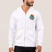 Zomerstemming met Palmboom Ontwerp Hoodie (Voorkant)