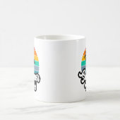 Zomerstemming met Palmboom Ontwerp Koffiemok (Center)