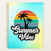 Zomerstemming met Palmboom Ontwerp Planner (Voorkant)