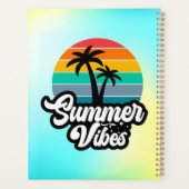 Zomerstemming met Palmboom Ontwerp Planner (Achterkant)