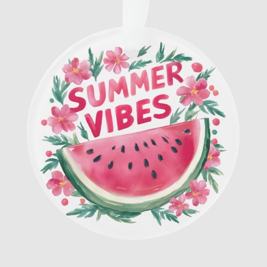 Zomerstemming Ornament (voorkant)