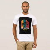 Zomerstemming Palmboom Grafische T-shirt (Voorkant volledig)