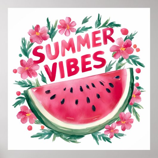 Zomerstemming Poster (Voorkant)