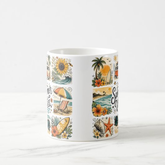 Zomerstemming Premium Esthetisch Ontwerp Koffiemok (Center)