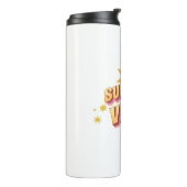 Zomerstemming Retro Thermosbeker (Gedraaid links)
