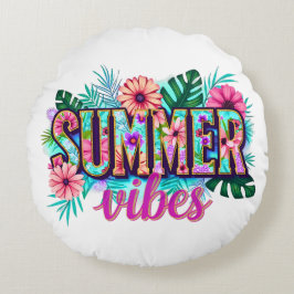 Zomerstemming Rond Kussen
