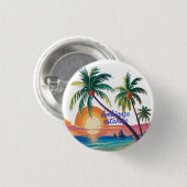 Zomerstemming Ronde Button 3,2 Cm (Voorkant /achterkant)