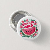 Zomerstemming Ronde Button 3,2 Cm (Voorkant /achterkant)