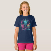 Zomerstemming schildpadden t-shirt (Voorkant volledig)