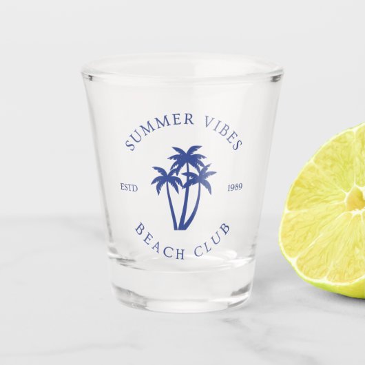 Zomerstemming Shot Glas (Voorkant)