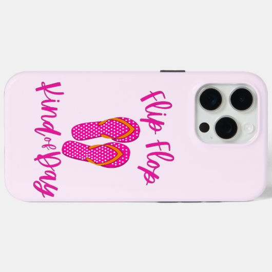 Zomerstemming Slipper Soort Dag 🩴 Case-Mate iPhone Case (Achterkant (horizontaal))