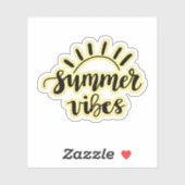 Zomerstemming sticker (Vel)