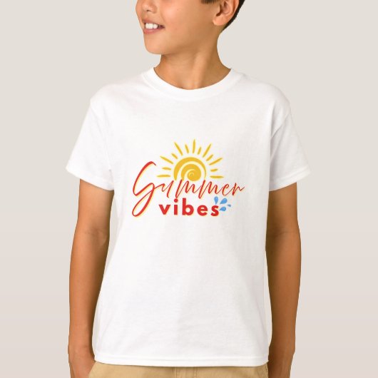 "zomerstemming" t-shirt (Voorkant)