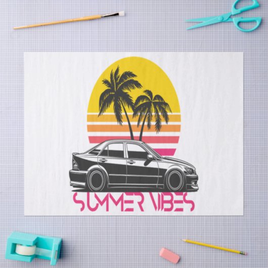 Zomerstemming Tissuepapier (Craft)