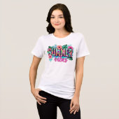 Zomerstemming Tri-Blend Shirt (Voorkant volledig)