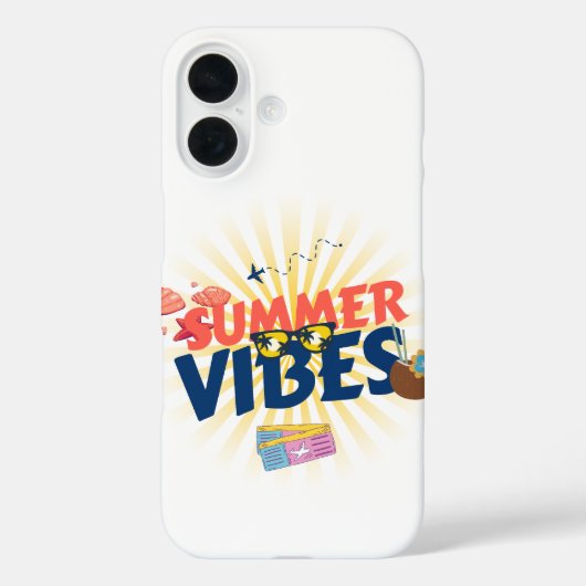 Zomerstemming – Tropisch Toevluchtsoord Case-Mate iPhone Case (Achterkant)