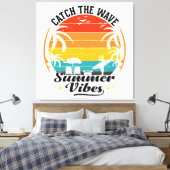 Zomerstemming Vangen Canvas Afdruk (Insitu (Slaapkamer))