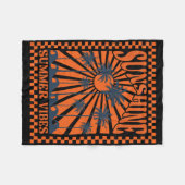 Zomerstemming, Zonsondergang Golf, Zonneschijn Par Fleece Deken (Voorkant (Horizontaal))