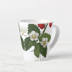 Zomerstijl Aardbei Latte Mok