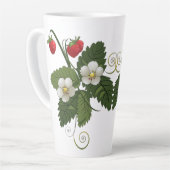 Zomerstijl Aardbei Latte Mok (Linkerhoek)