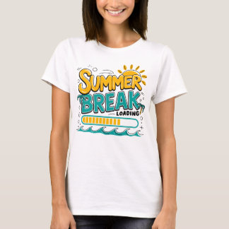 Zomerstop Aan het Laden Grappige Vakantie Strand G T-shirt