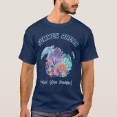 Zomerstop in de oceaan! t-shirt (Voorkant)