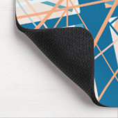 Zomerstrand Abstracte geometrische Muismat (Hoek)