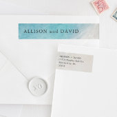 Zomerstrand Bruiloft Retouradres