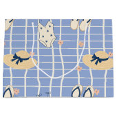 Zomerstrand Essentials Patroon (1) Groot Cadeauzakje (Voorkant)