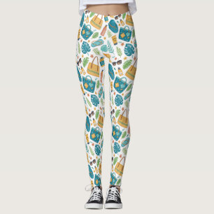 Zomerstrand Essentials Patroon (1) Leggings