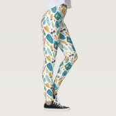 Zomerstrand Essentials Patroon (1) Leggings (Rechts)