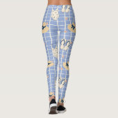 Zomerstrand Essentials Patroon (1) Leggings (Achterkant)