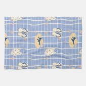 Zomerstrand Essentials Patroon (1) Theedoek (Horizontaal)