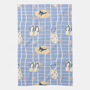 Zomerstrand Essentials Patroon (1) Theedoek