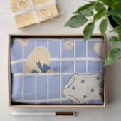 Zomerstrand Essentials Patroon (1) Tissuepapier (Geschenk)