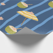 Zomerstrand Essentials Patroon (2) Cadeaupapier (Hoek)