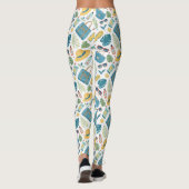 Zomerstrand Essentials Patroon (2) Leggings (Achterkant)