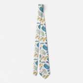 Zomerstrand Essentials Patroon (2) Stropdas (Achterkant)