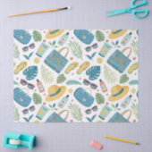 Zomerstrand Essentials Patroon (2) Tissuepapier (Craft)
