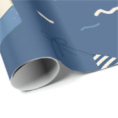 Zomerstrand Essentials Patroon (4) Cadeaupapier (Rol Hoek)